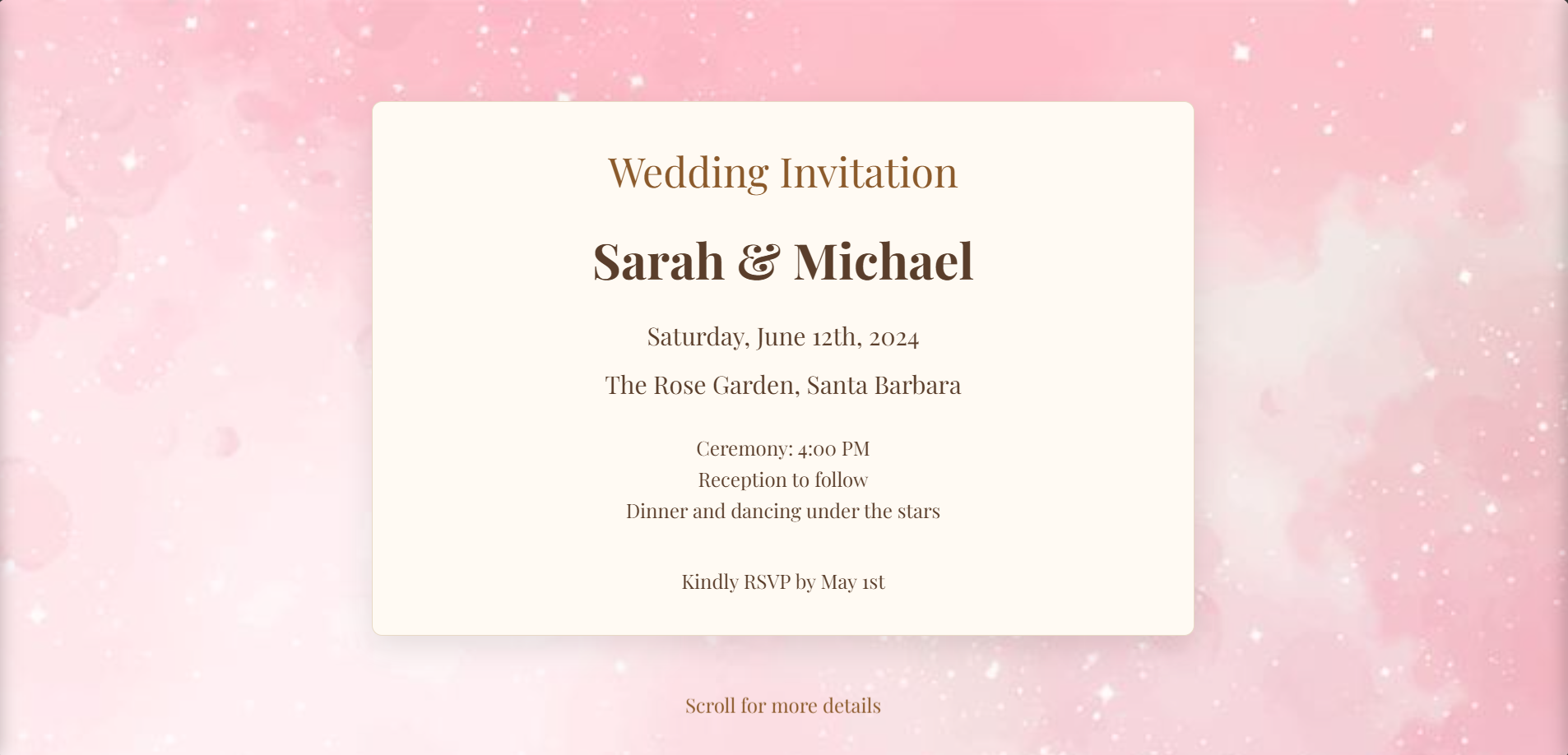 Graduation Invitation